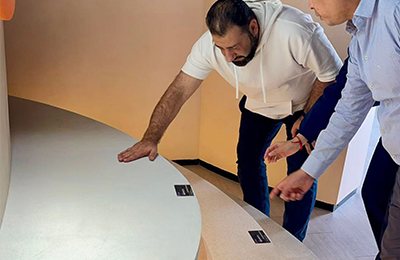 热烈欢迎德国客户Edmond莅临我司